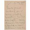 Image 1 : Lady Duff-Gordon Autograph Letter Signed