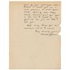 Image 2 : Kahlil Gibran Autograph Letter Signed