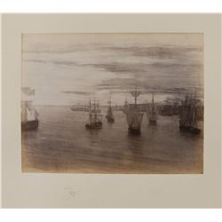 James Abbott McNeil Whistler Signed Albumen Photograph Mount