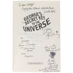 Stephen Hawking Thumbprint-signed Book