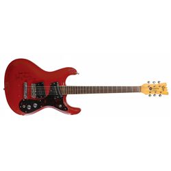 Johnny Ramone’s Longtime-owned and Stage-used Guitar