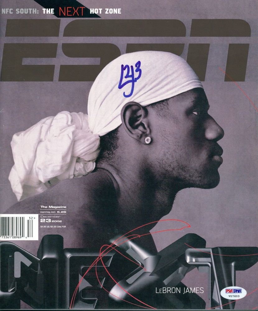 espn magazine lebron james