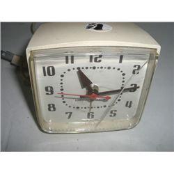 VINTAGE *GENERAL ELECTRIC* CLOCK STAMPED *GENERAL ELECTRIC-USA*!! CLOCK CAME OUT OF SAFE!!