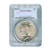 Image 1 : 1934-S $1 Peace Silver Dollar - PCGS MS64