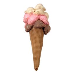 Married With Children Ice Cream & Waffle Cone Prop
