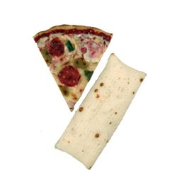 Seinfeld Rubber Pizza & Burrito Props
