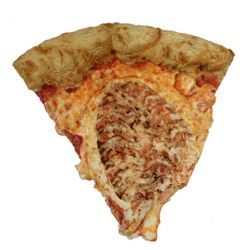 X Files Pizza Slice With Footprint Prop