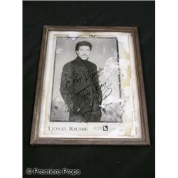 Lionel Richie Signed Photo Movie Props