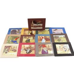 Set of 14 Original Animation Cels From "Gnomes"