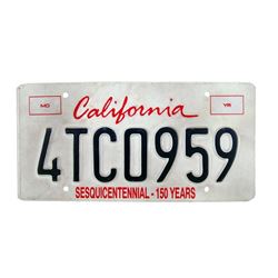 X-Men Origins California License Plate Prop