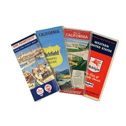 Big Eyes Vintage Road Maps