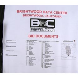 Transcendence Brightwood Blue Prints Movie Props