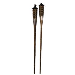 Transcendence Tiki Torches Movie Props