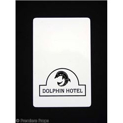 1408 Dolphin Hotel Room Card Movie Props