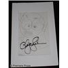 Image 2 : Cheyenne Jackson Autographed Drawing Movie Props