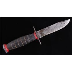 WWII USN Pilot Schrade Fighting Knife The lot feat