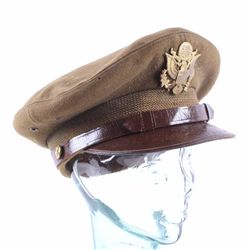 WWII US Cavalry Officers Cap This is a United Stat