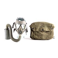 WWII Army Lightweight Service Mask M3 This is an o