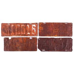 Montana License Plate Collection 1921-1948 This lo