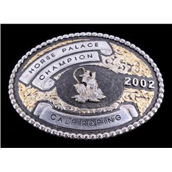 Montana Silversmiths Champion Calf Roping Buckle T