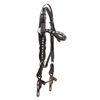 Image 1 : Antique Donkey Driving Studded Halter & Bit The lo