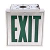 Image 1 : Theater Exit Sign circa 1950 This is an original e