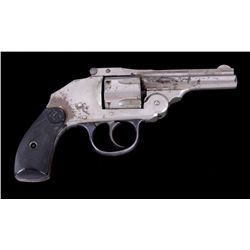 US Revolver Co. 38 Hammerless Nickel Pistol This i