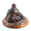 Image 7 : "The Storm" Indian Bronze by C.A. Grende This is a