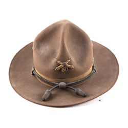 US 50th Artillery Campaign Officers Hat This is a