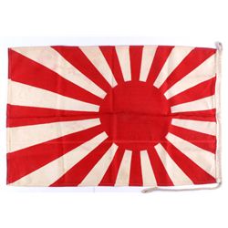 WWII Japanese Naval Combat Flag  Rising Sun  This