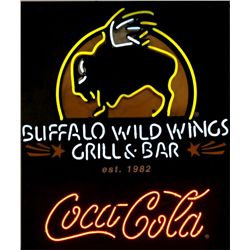 Buffalo Wild Wings Coca Cola Neon Sign This is a r