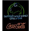 Image 4 : Buffalo Wild Wings Coca Cola Neon Sign This is a r