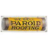 Image 2 : Paroid Roofing Embossed Sign circa 1900-1918 This