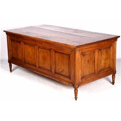 Mercantile Oak Raised Panel Cabinet circa 1880 Thi