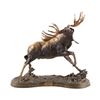 Image 1 : Noble Retreat by Dick Idol Moose Sculpture This is