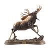 Image 2 : Noble Retreat by Dick Idol Moose Sculpture This is