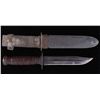 Image 1 : WWII USN MK2 Ka-Bar Paratrooper Fighting Knife Thi