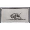 Image 1 : Original Buffalo Etching by Ace Powell (1912-1978)