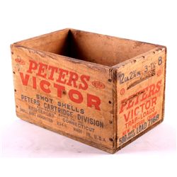 Peters Victor 12 Gauge Ammunition Box This is a Pe