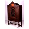 Image 1 : Antique 1920's Walnut China Cabinet This is a 1920