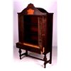 Image 7 : Antique 1920's Walnut China Cabinet This is a 1920