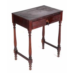 Library Table circa 1890 This is a hand crafted so