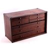 Image 1 : Antique Wooden Machinist Tool Cabinet This is an a