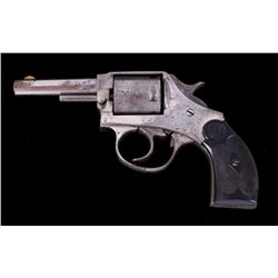 US Pistol Co .32 Nickel Double Action Revolver Thi