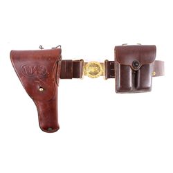 WWII 1911 Boyt Holster & New Old Stock US Belt The