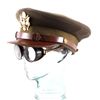 Image 2 : WWII US Cavalry Officers Cap & Riding Goggles The