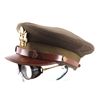 Image 3 : WWII US Cavalry Officers Cap & Riding Goggles The