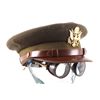 Image 4 : WWII US Cavalry Officers Cap & Riding Goggles The