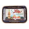 Image 2 : Antique Rock Island Brewing Lily Tip Tray This is