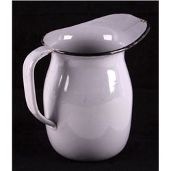WWII U.S. Military Enamelware Pitcher This is a WW